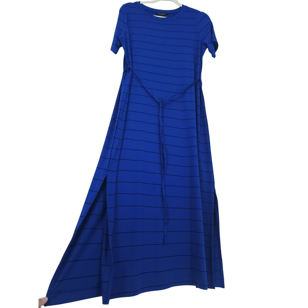 Banana Republic‎ Knit Dress Womens S Stripe Casual Coastal Minimalist Preppy NWT